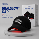 DualGlow - Advanced LED Hair Growth Cap With Red Light Therapy