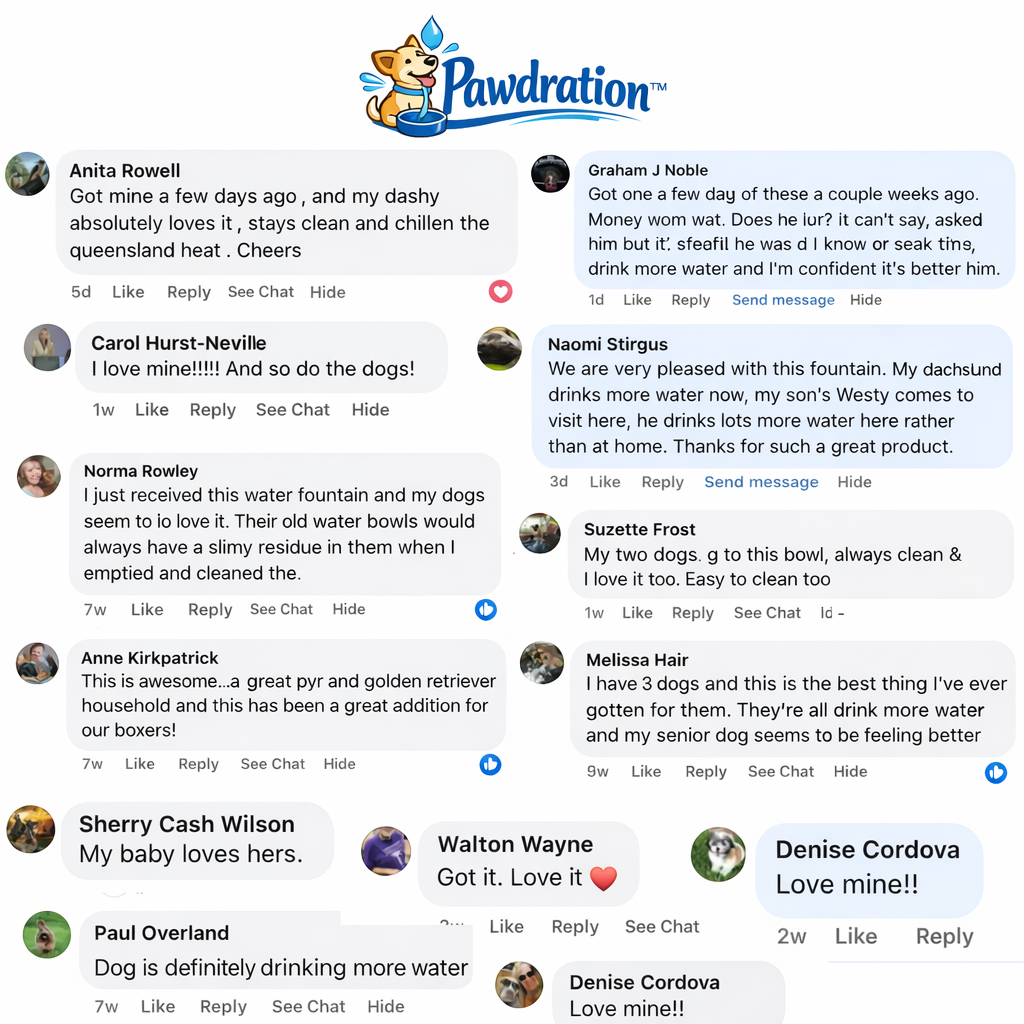 Pawdration™ - Give Your Dog a Longer, Healthier Life Through Better Hydration