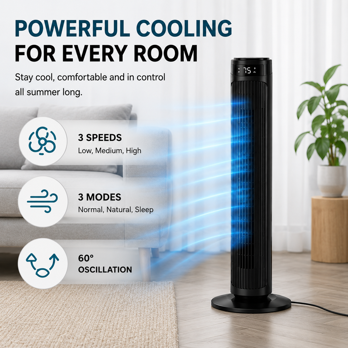 BreezeFlow™ Smart Cooling Tower Fan
