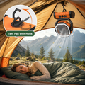 TrailFan - Portable Tent Camping Fan with LED Light and Remote Control