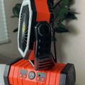 TrailFan - Portable Tent Camping Fan with LED Light and Remote Control