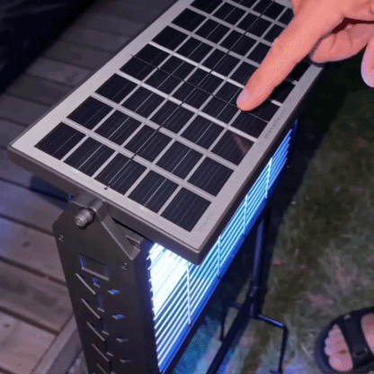SolarShield™ Solar Bug Zapper – 24/7 Outdoor Protection